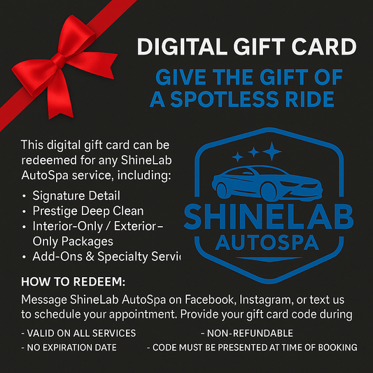 ShineLab AutoSpa Giftcard